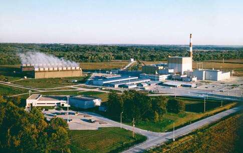 New start of the Duane Arnold nuclear power plant as a solar park