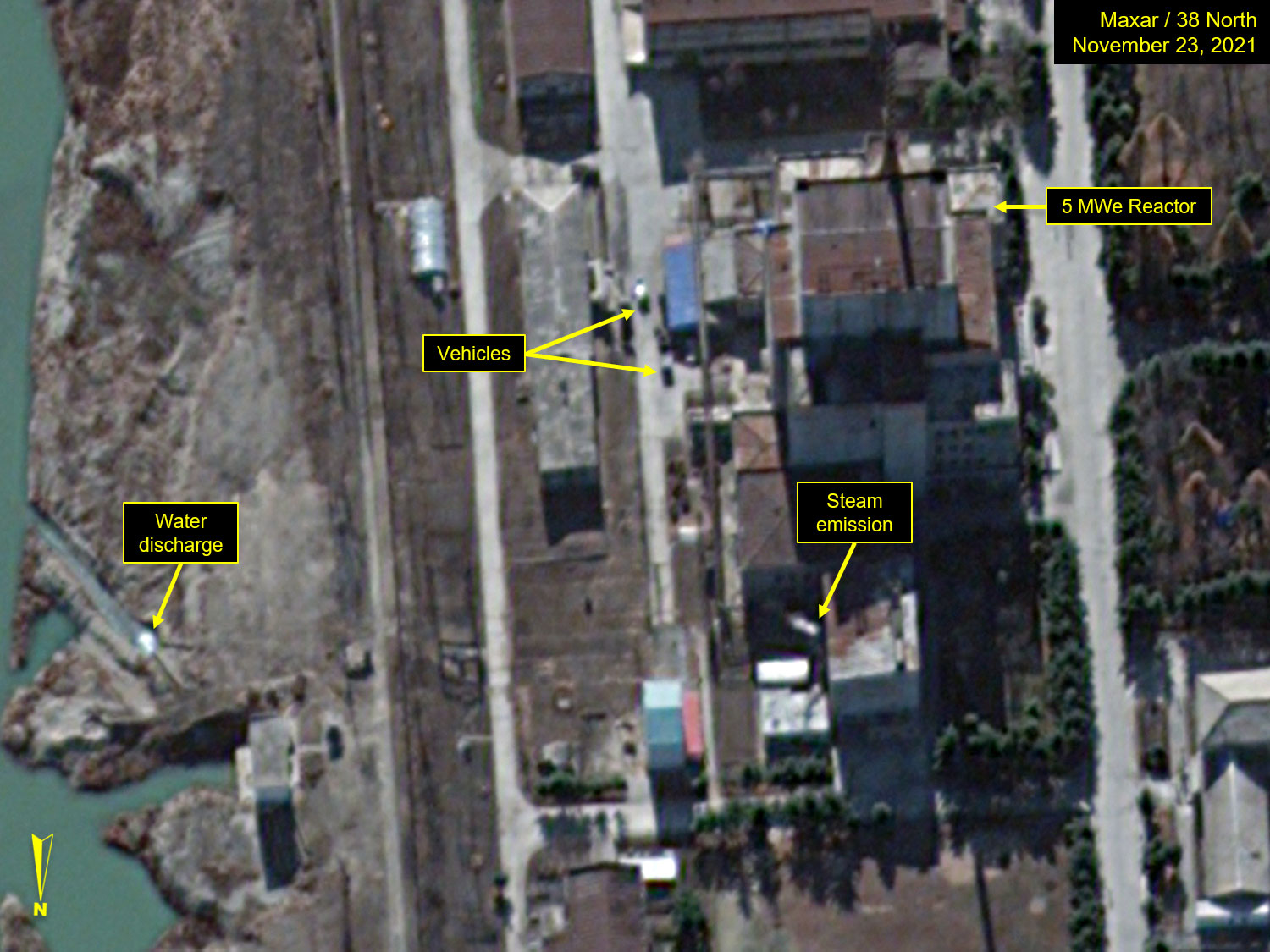 North Korea's Yongbyon Nuclear Complex: More Evidence of 5 MWe Reactor Operation